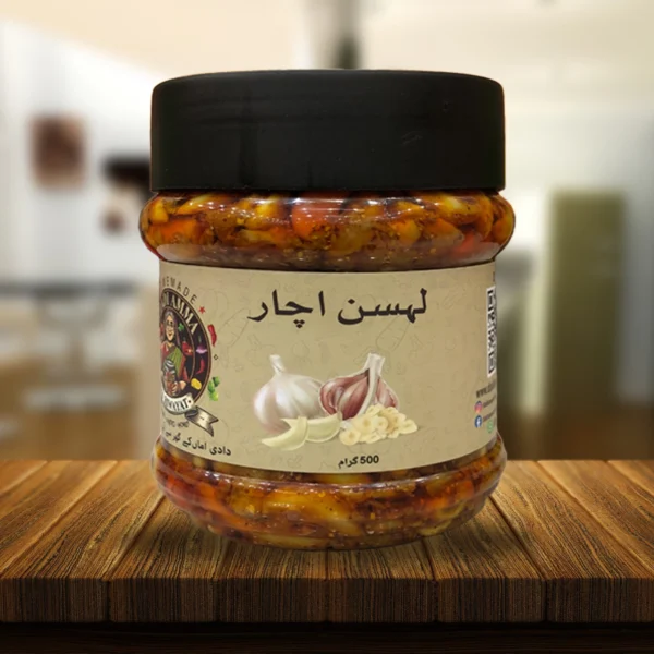 Lehsan ka Achar – Garlic’s Bold Embrace