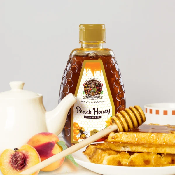 Peach - Flavoured Honey