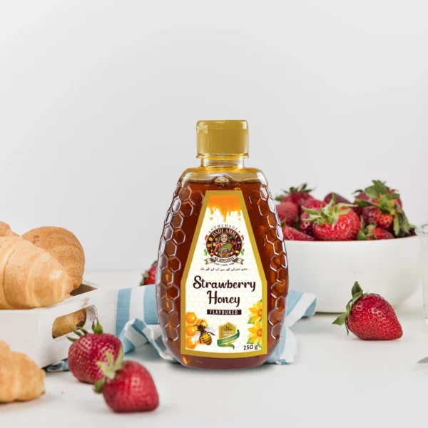 Strawberry - Flavoured Honey