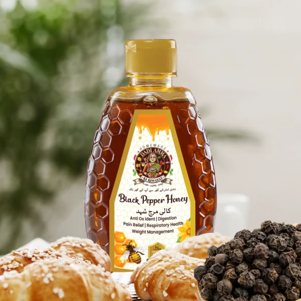 Black Pepper Honey - Wellness Honey